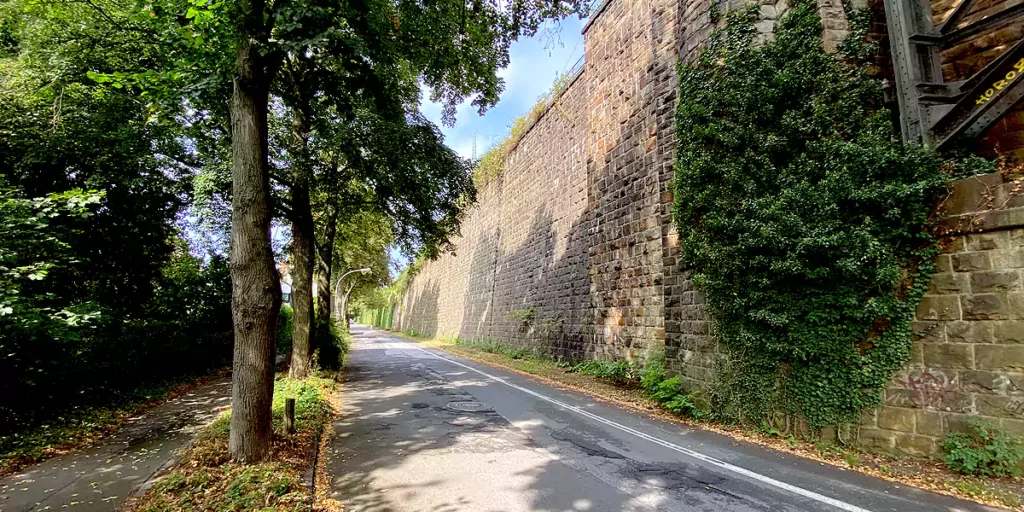 Stadtgeschichte Witten – die Ruhrstraße (Foto: MS)