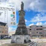 Umbau des Karl-Marx-Platzes im Jahr 2024 (Foto: MS)